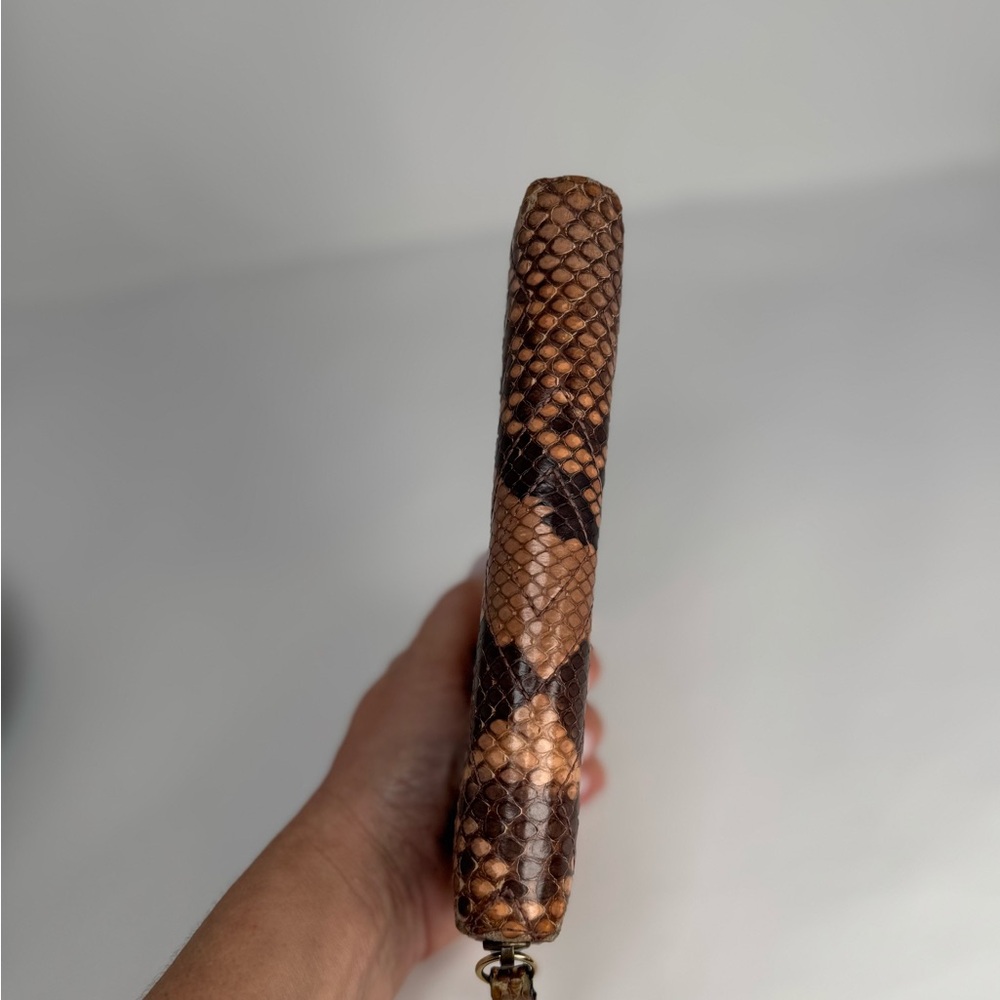 Authentic Gucci Gg Marmont Python Wallet - image 5